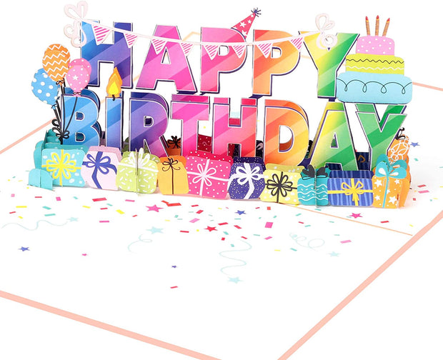 "Happy Birthday!" Pop Up Card