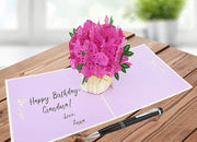 PopLife Pink Rose Bouquet is Perfect For Mother's Day, Grandma's or Birthdays. 