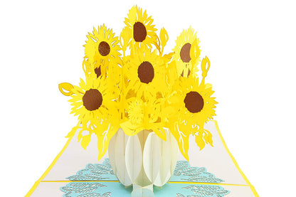 Sunflower Pop Up Card