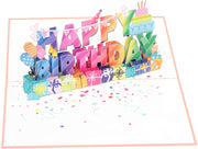 "Happy Birthday!" Pop Up Card