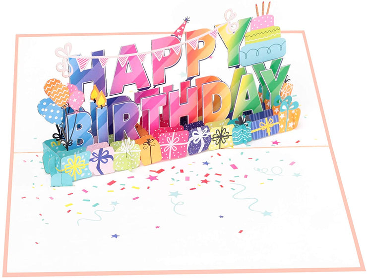 "Happy Birthday!" Pop Up Card