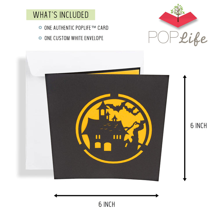 Haunted House Halloween Pop Up Card