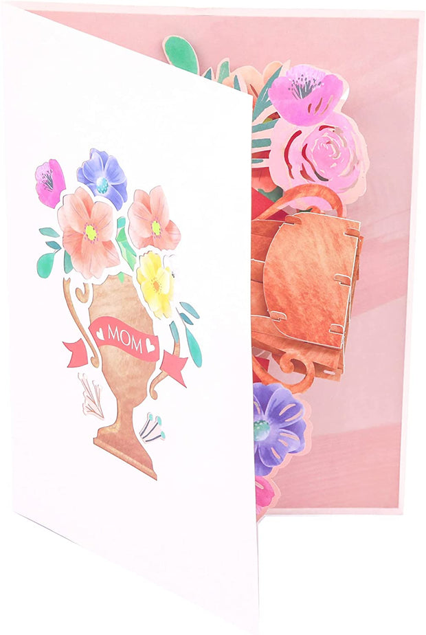 Best Mom Ever' Pop Up Card