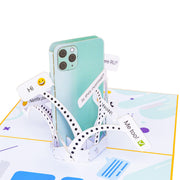 Funny Group Texting Pop Up Card
