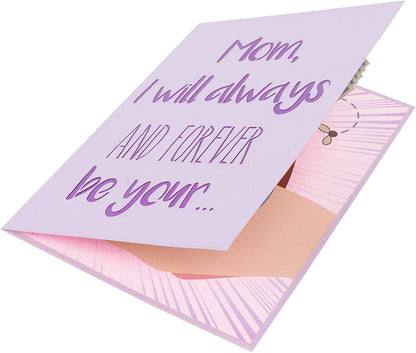Mom's Financial Burden Pop Up Card