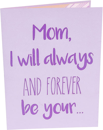 Mom's Financial Burden Pop Up Card