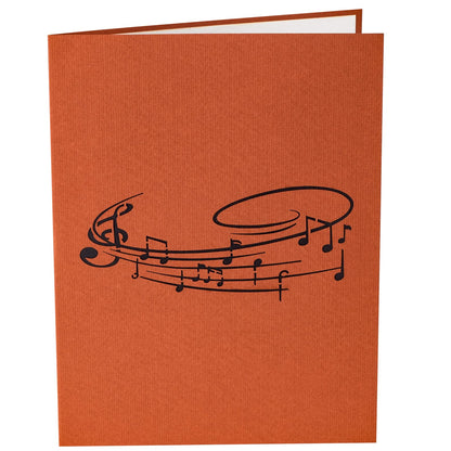 Violin Musical Instrument Pop Up Card