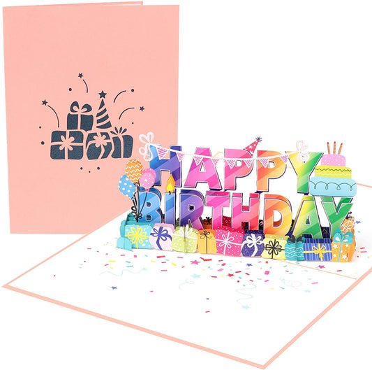 "Happy Birthday!" Pop Up Card